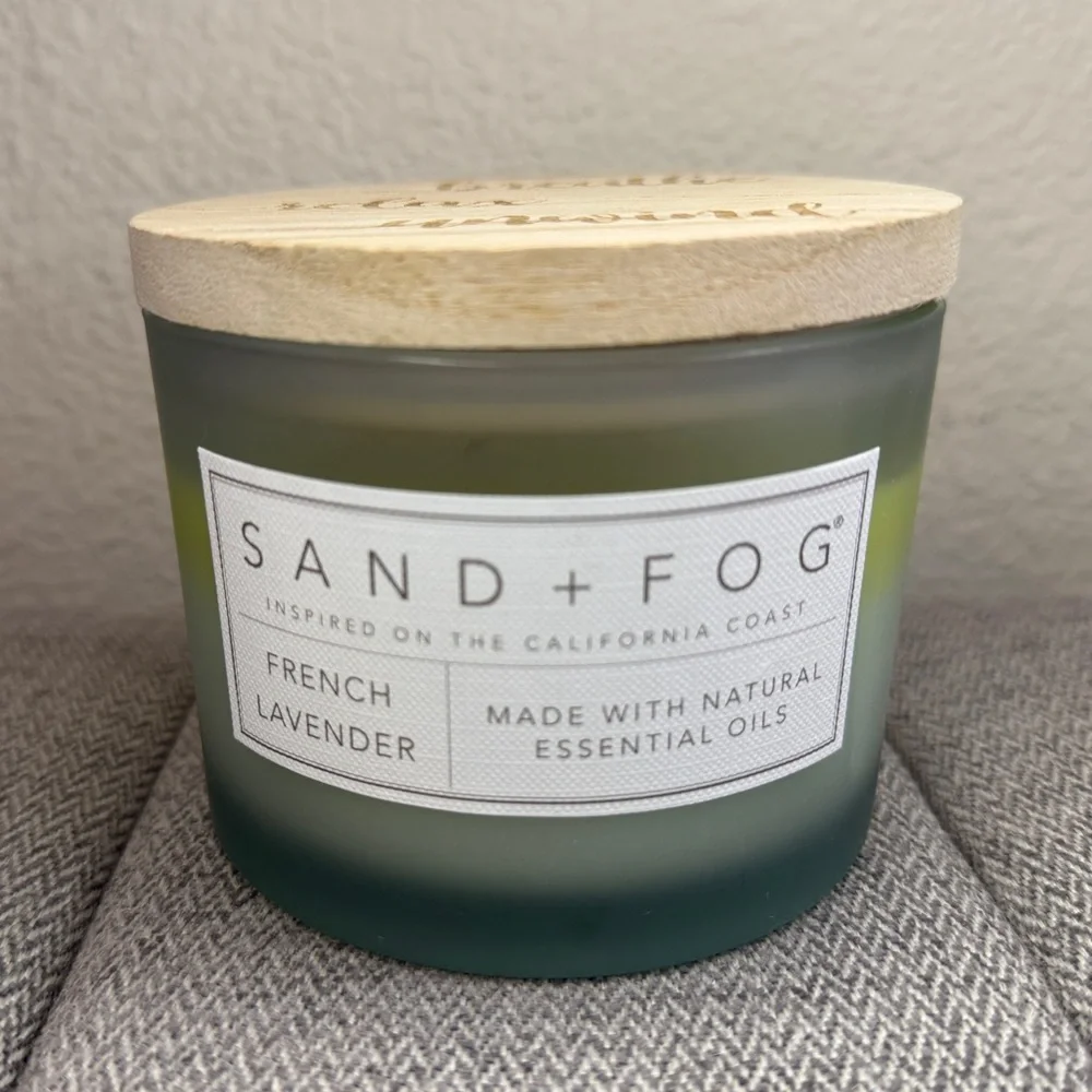 Sand + Fog French Lavender Candle 12oz, 2 Wick - Picture 12 of 12